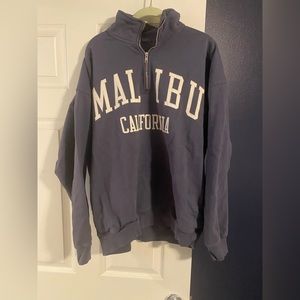 Brandy Melville John Galt Malibu half zip quarter zip jacket